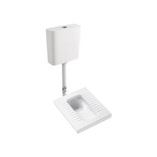 九牧卫浴家用卫生间蹲便器用水箱双按键冲水箱水箱蹲便器配件套装