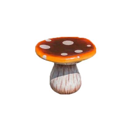 树脂蘑菇桌椅子草地造景手工摆件