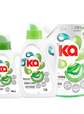 【数量填2】ka王子菁华洗衣液持久留香洁净洗护合一室内晾晒2.5L