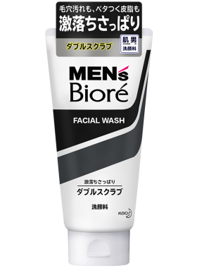日本kao花王biore碧柔磨砂洗面奶