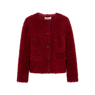 XG雪歌100%绵羊毛外套XK407006A713