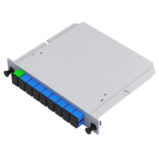 中天通信ZT-NET电信级一分二分路器迷你1分41分8PLC光纤分路器网络分纤器1比2/8/16/32插卡分纤箱