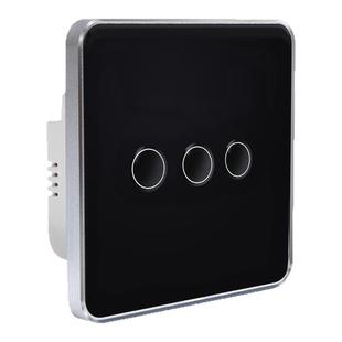 zemismart智能开关HomeKit涂鸦智能双系统控制黑色简约玻璃面板