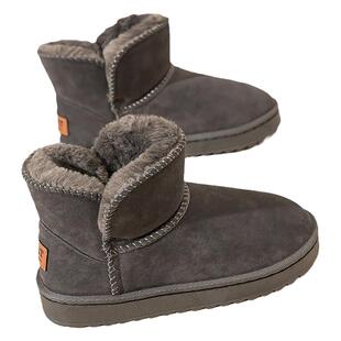 东北雪地靴男皮毛一体加绒加厚男士面包鞋冬季2026新款大棉鞋男款