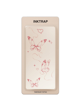 INKTRAP油墨陷阱哑光彩色纹身贴高级感小众蝴蝶女生不反光