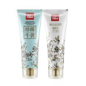 六必治臻白去渍牙膏百年护理