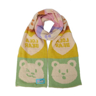 LOLADEISGN秋冬可爱保暖围巾