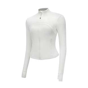 Define女士短款夹克 *罗纹 Nulu™ 速干芯吸丨lululemon丨LW3HOBS