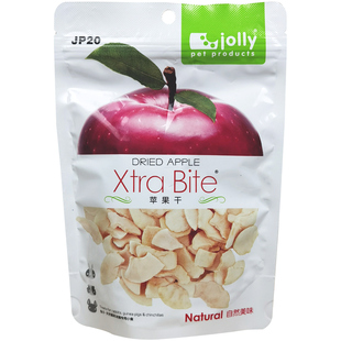 Jolly祖莉天然苹果干25g 龙猫兔子天竺鼠荷兰猪豚鼠仓鼠零食