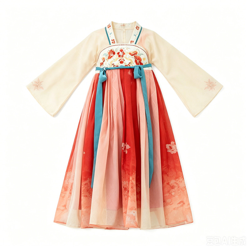 2026新款女童汉服襦裙套装连衣裙