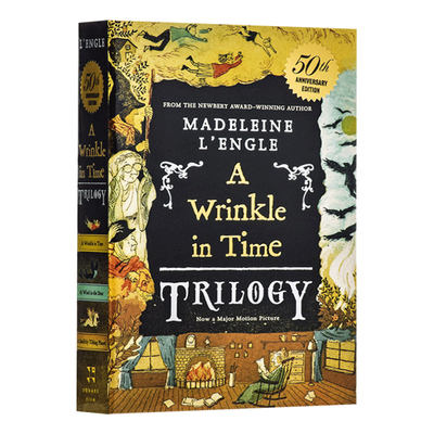 时间的皱折系列 3合1 英文原版 A Wrinkle in Time Trilogy 纽伯瑞金奖 梅格时空大冒险 时间的皱纹三部曲 英文版进口英语书籍