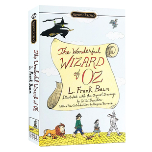 绿野仙踪 英文原版 The Wizard of Oz 弗兰克鲍姆Frank Baum 经典童话故事 搭安徒生童话 柳林风声 爱丽丝漫游仙境 圣诞小猪