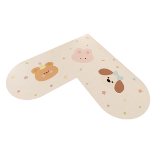 L型浴室吸水防滑地垫卡通高级感脚垫耐脏免洗家用地毯硅藻泥软垫