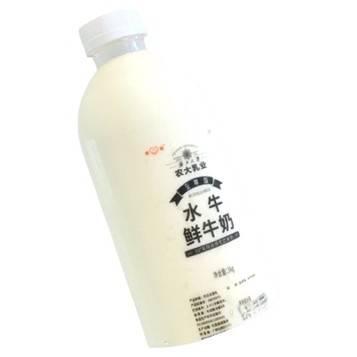4.0蛋白广西水牛奶广西大学农大水牛奶巴氏低温水牛鲜牛奶1KG壶装
