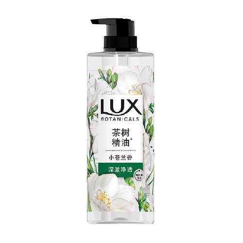 【下拉享补贴】力士植萃精油香氛沐浴露深层清洁小苍兰香