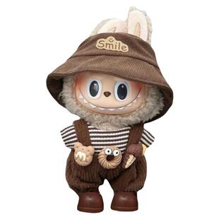 仅衣服17cm太妃糖糖labubu欢乐娃衣一二三代拉布布公仔衫玩偶着替