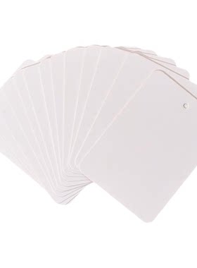 888彩印空白吊卡300克白卡纸