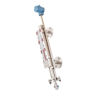 UHZ磁性翻板液位水位计防腐防爆高温4-20ma远传侧装顶装式不锈钢