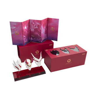 英雄联盟LOL 腥红之月系列典藏版面具套装（泰隆、烬、亚索）