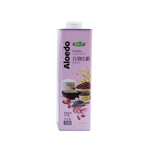 荟乐多谷物杂粮饮品泰式椰汁柠檬芦荟果汁饮料956ml*6瓶整箱