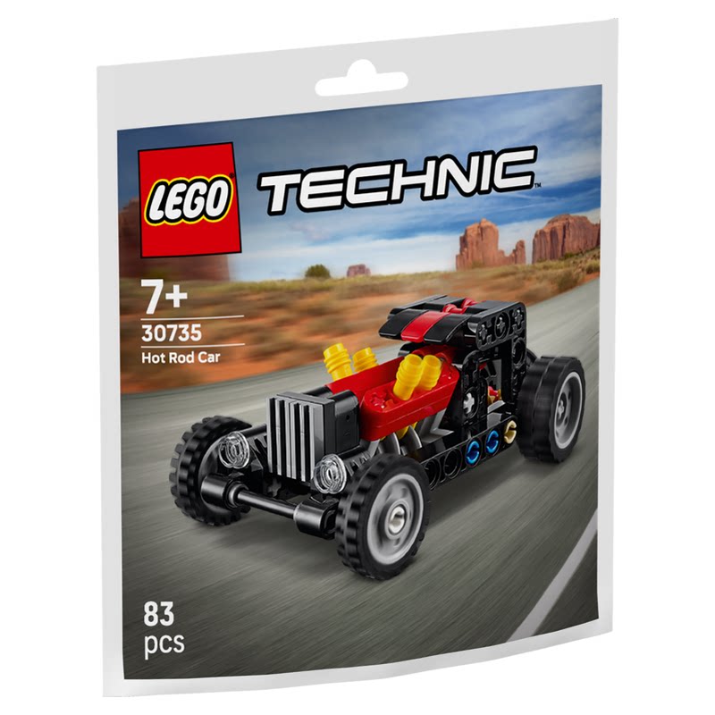 LEGO乐高科技机械系列30735高速改装赛车拼砌包玩具礼物
