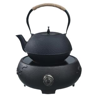 日式铸铁壶烧水泡茶套装电陶炉专用煮茶器炭火壶围炉明火茶炉茶壶