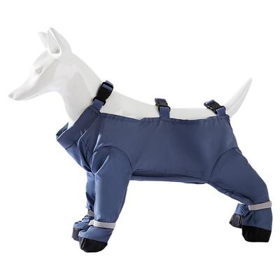小狗狗四脚防尘裤遛狗神器外出防脏腿套比熊雪纳瑞嬉皮狗衣服冬装