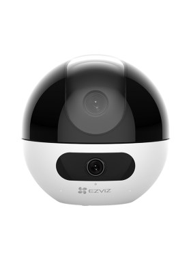 萤石新品C7双摄版精灵球无线网络摄像头360全景家用手机远程监控