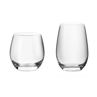 透明玻璃杯子6只装 创意家用茶水杯思慕雪杯企鹅杯网红大肚杯套装