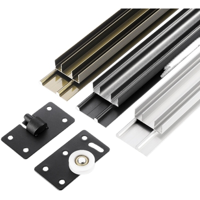 免开槽加厚趟门双轨道