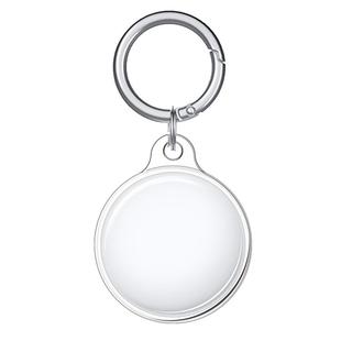 适用苹果定位器全包Airtag保护套宠物项链项圈钥匙扣airtags透明硅胶防丢器定制公司年会logo挂件diy挂件