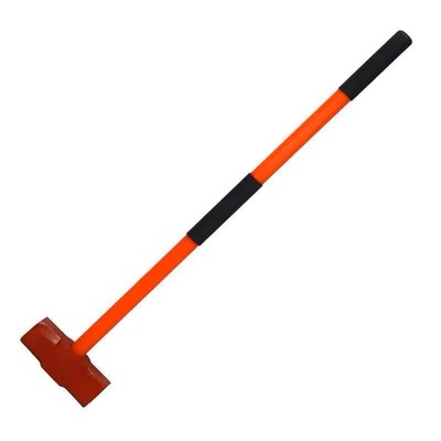 全钢八角铁锤重型防震橡胶锤木工石工锤子工地八角锤长柄榔头大锤