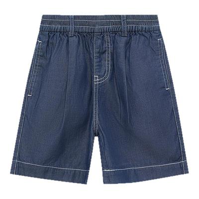 mecity kids童装夏男童撞色车线牛仔短裤506293