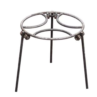 折叠三角锅架柴火三脚架三角炉架锅具地面野炊烧烤地摊手工置物架