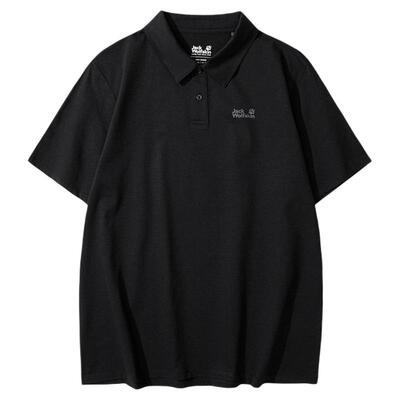JackWolfskin狼爪26春夏新款BORNBERG男士Polo衫透汽短袖A66006