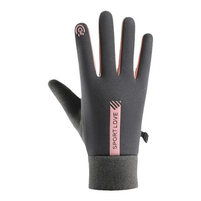 手套女秋冬季保暖加厚绒情侣