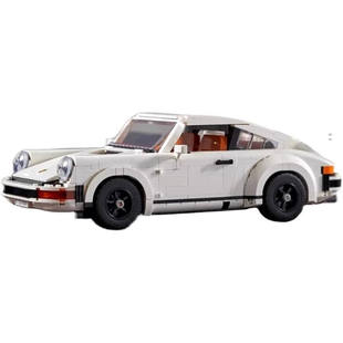 适用于乐高复古保时捷911turbo积木赛车经典跑车大型汽车玩具礼物
