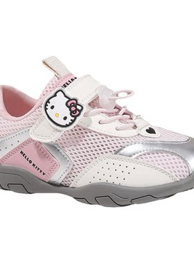 hellokitty女童运动鞋夏季透气鞋