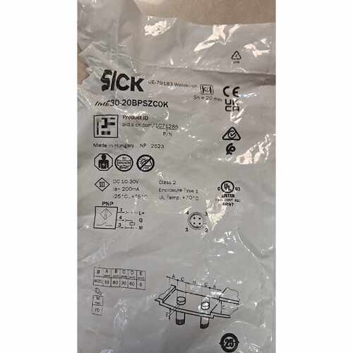 售前询价西克接近开关IME30-20BPSZC0K，1071285，