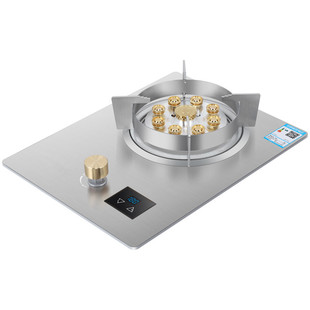 猛火单灶煤气灶家用燃气灶可定时大火力天然气液化气嵌入式台式炉