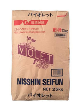 日清紫罗兰薄力粉低筋低筋面粉