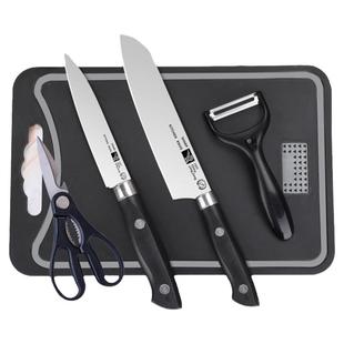 水果刀家用不锈钢削皮刀小刀户外学生宿舍商用切水果砧板刀具套装