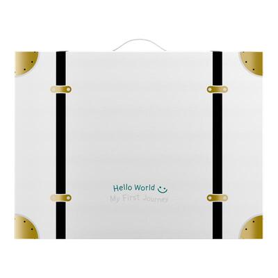 【新生儿顶配】帮宝适黑金帮纸尿裤+Nest Designs初雪方巾礼盒