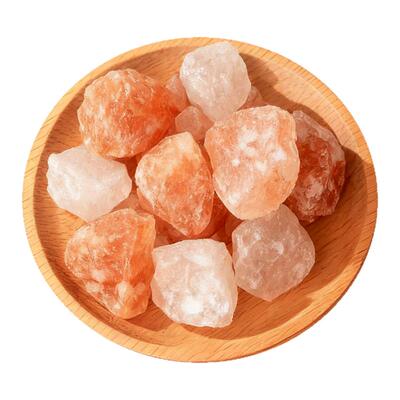 天然喜马拉雅橙盐乔迁净宅粗盐大颗粒马舔岩盐大块海玫瑰水晶盐石