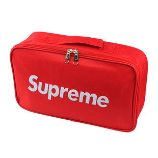 Supreme麻将收纳包便携式手提旅行包收纳袋子装麻将软包拉链时尚