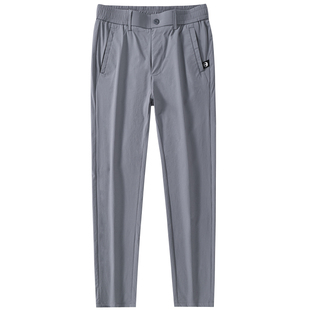 金盾男士休闲裤春夏款胖子男裤纯棉宽松加肥加大码长裤子男款夏季