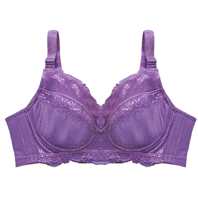 本命年红色内衣大胸收副乳防下垂