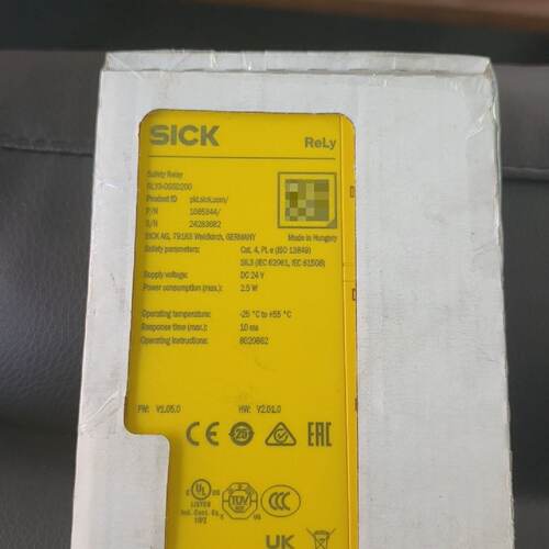 询价-SICK西克安全继电器，RLY3-0SSD200，订货号10