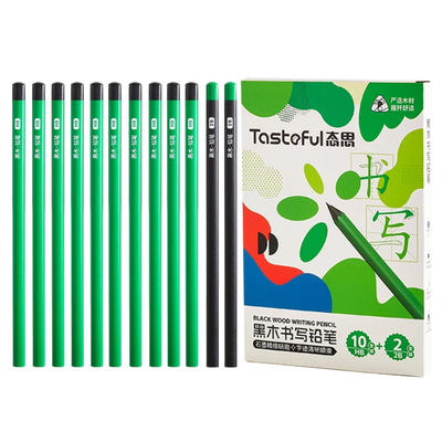 态思第五代高端黑木铅笔考试专用