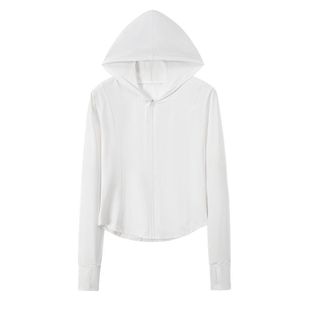 冰丝收腰防晒衣2025新款女款夏季户外连帽防紫外线防晒服外套上衣